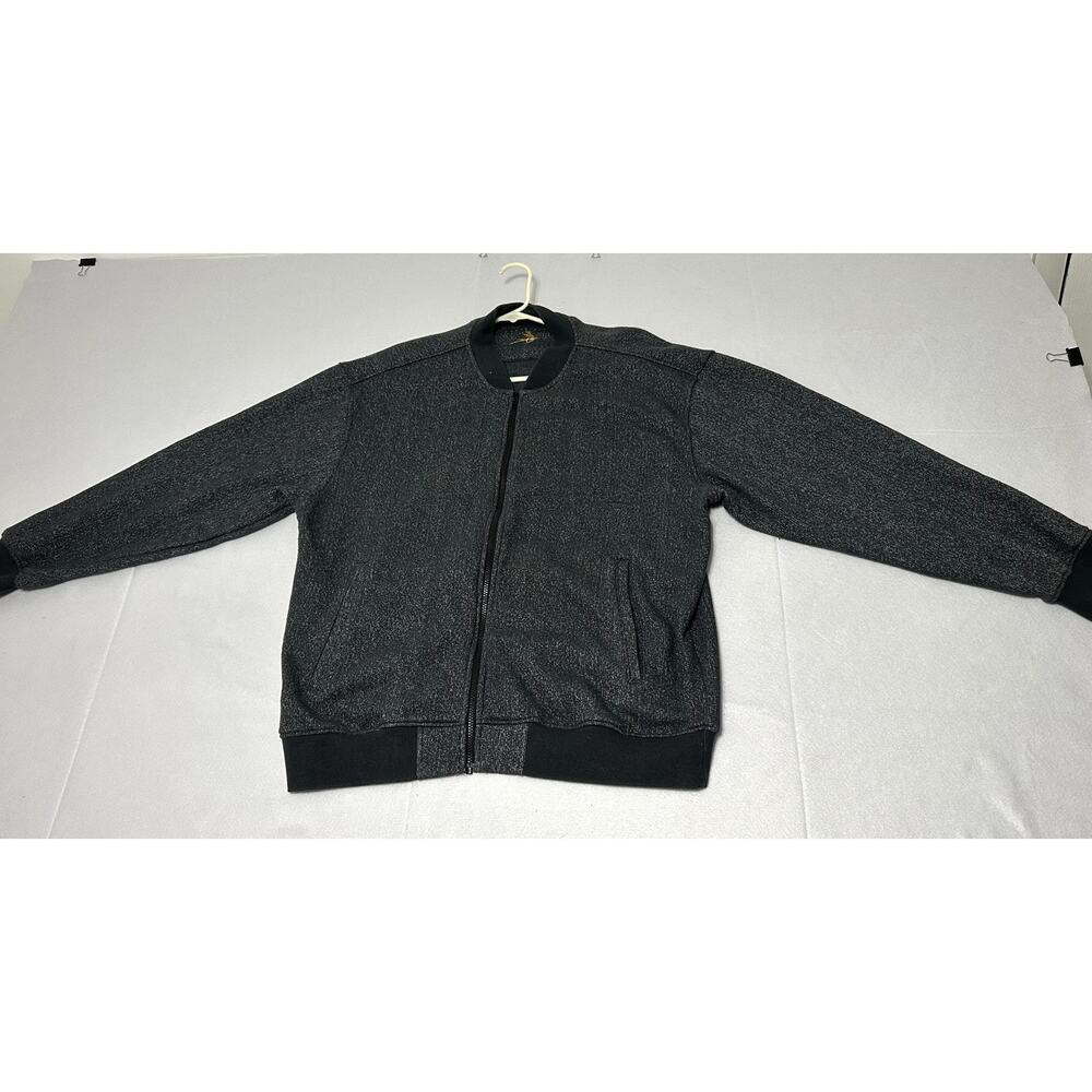 Orvis Men’s Gray Full-Zip Jacket Casual Outdoor Size XL